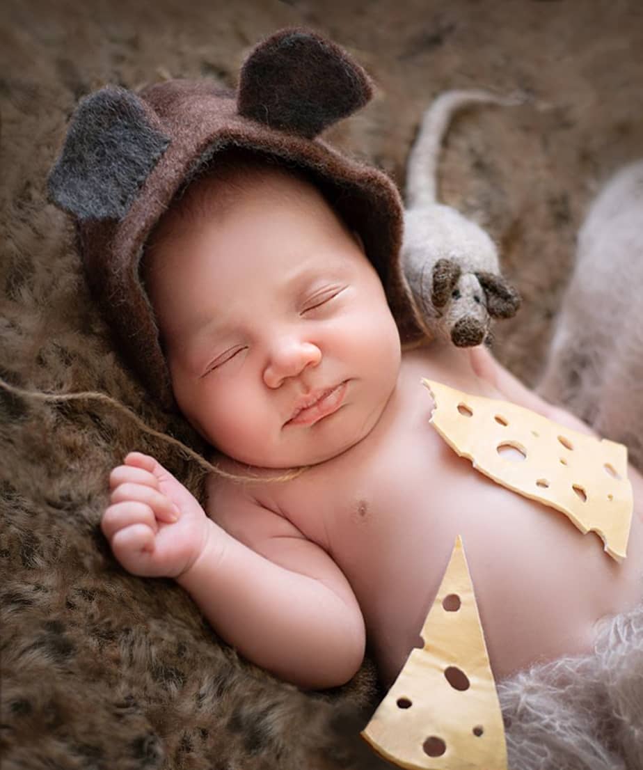 Fotoshooting-Neugeborene