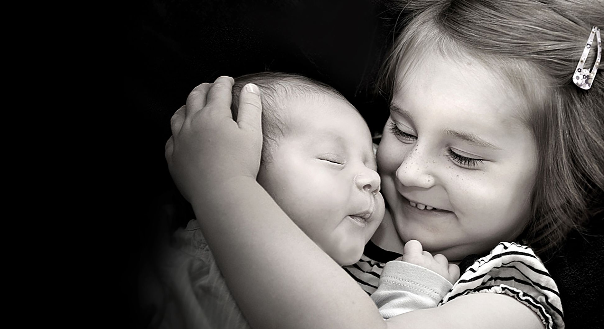 Geschwisterliebe-echte Emotionen