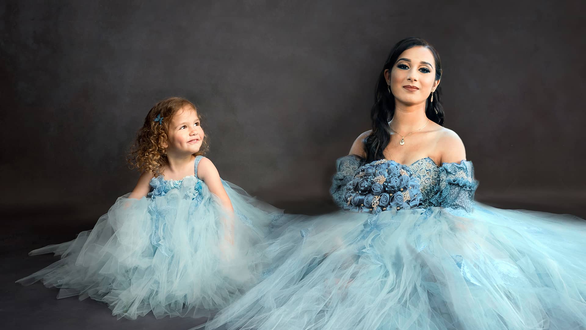 Mutter-Tochter-Shooting