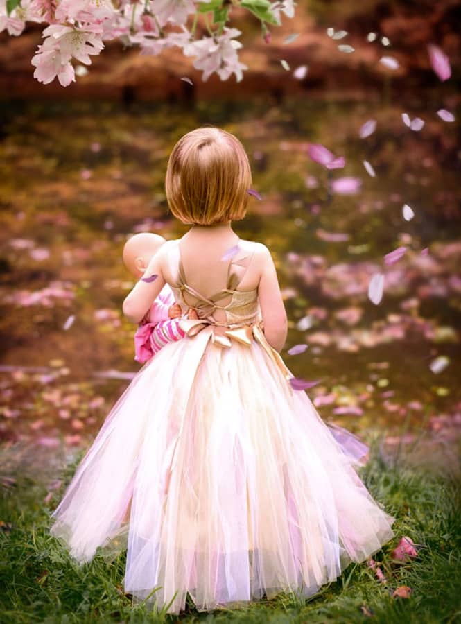 Fotoshooting für kleine Mädchen die einmal Prinzessin sein möchten